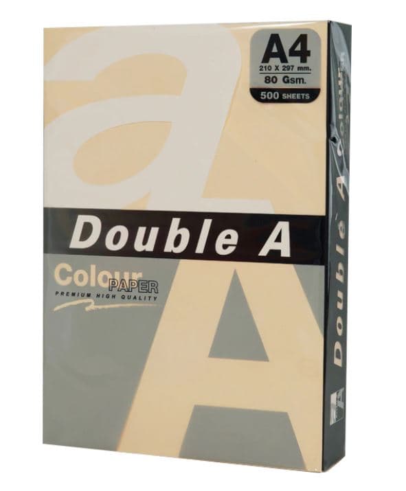 Hartie color pentru copiator A4, 80gsm, 100coli/top, Double A - pastel old rose