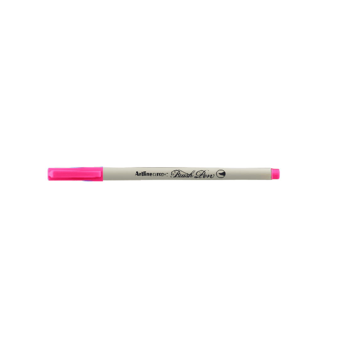 Carioca ARTLINE Supreme Brush Pen, varf flexibil (tip pensula) - roz inchis