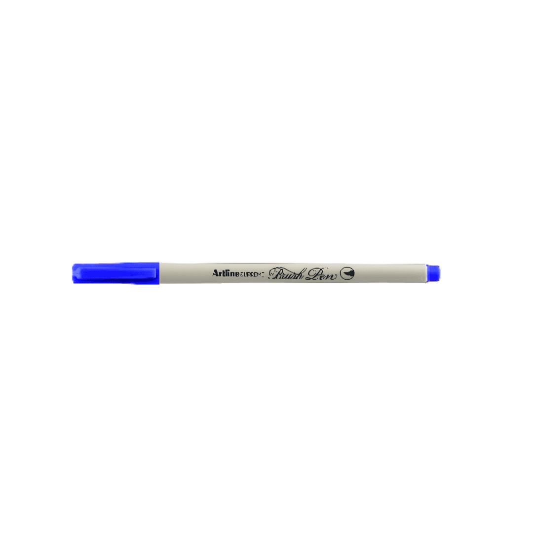 Carioca ARTLINE Supreme Brush Pen, varf flexibil (tip pensula) - mov inchis