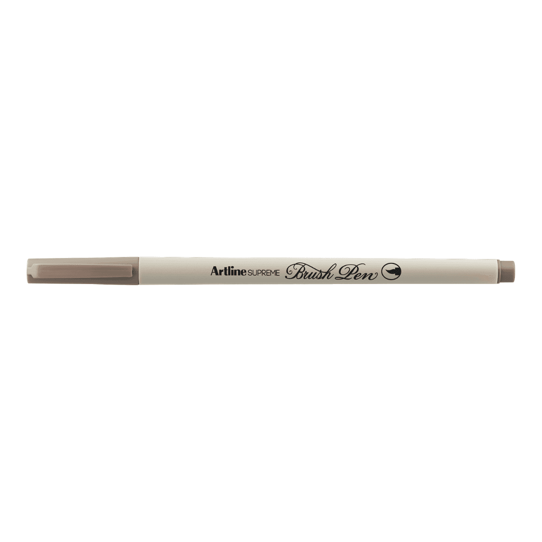 Carioca ARTLINE Supreme Brush Pen, varf flexibil (tip pensula) - maro deschis