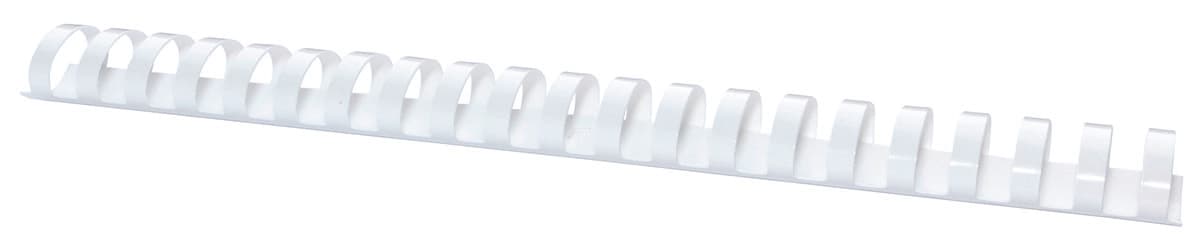 Inele plastic 32 mm, max 300 coli, 50buc/cut Office Products - alb