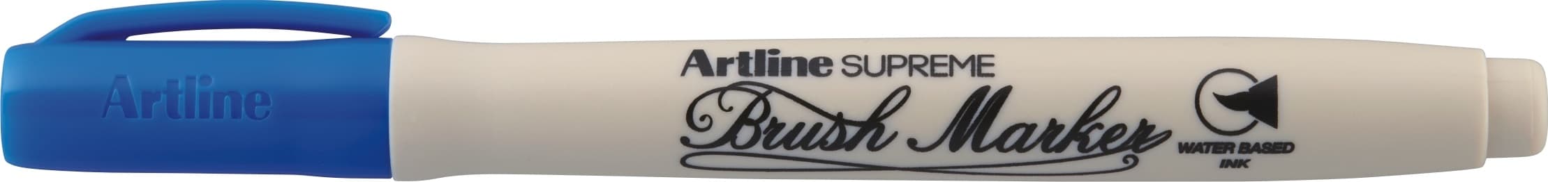 Carioca ARTLINE Supreme, varf flexibil (tip pensula) - albastru