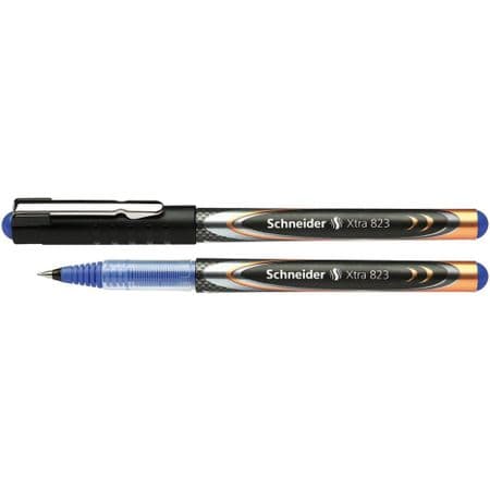Roller cu cerneala SCHNEIDER Xtra 823, ball point 0.3mm - scriere albastra