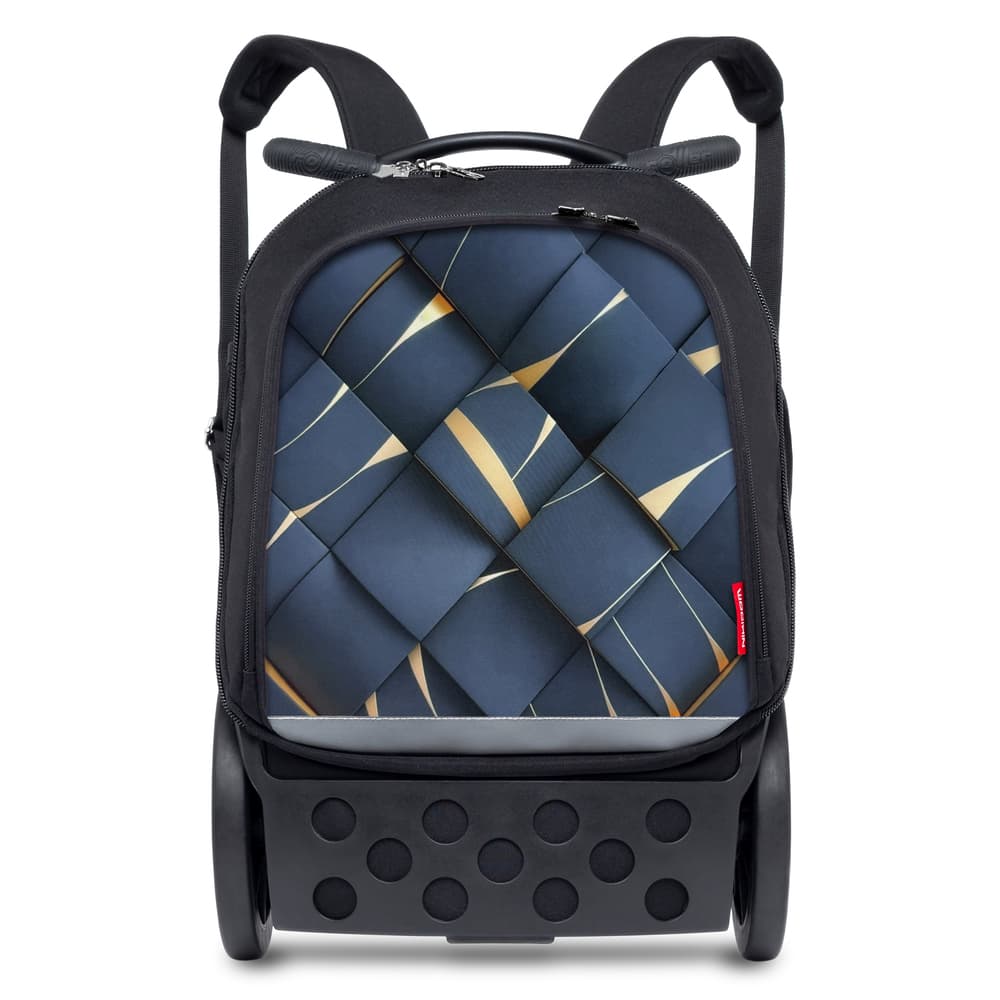 Ghiozdan nikidom roller up - Luxury Black