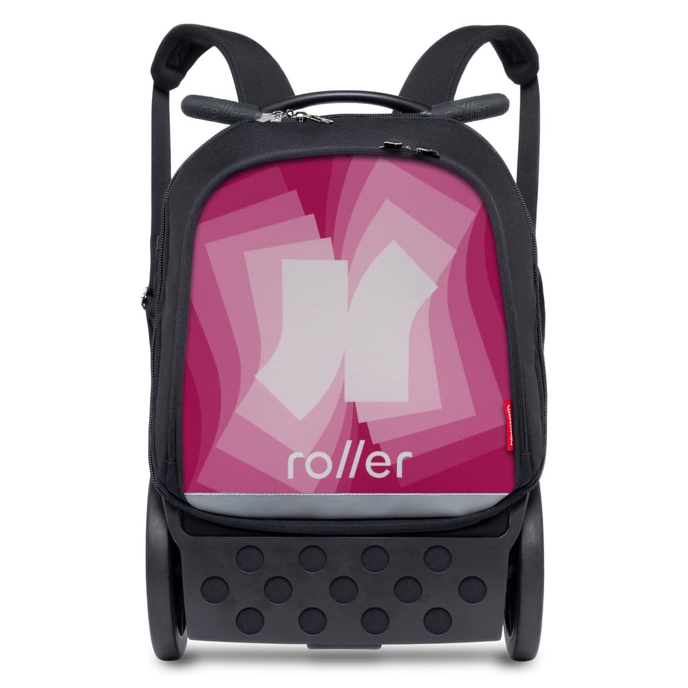 Ghiozdan nikidom roller up XL - Kinetic Pink