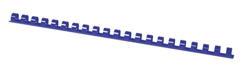 Inele plastic 12 mm, max 95 coli, 100buc/cut, Office Products - albastru