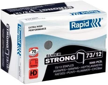 Capse Rapid Super Strong, 73/12, 40-70 coli, 5000 buc/cutie