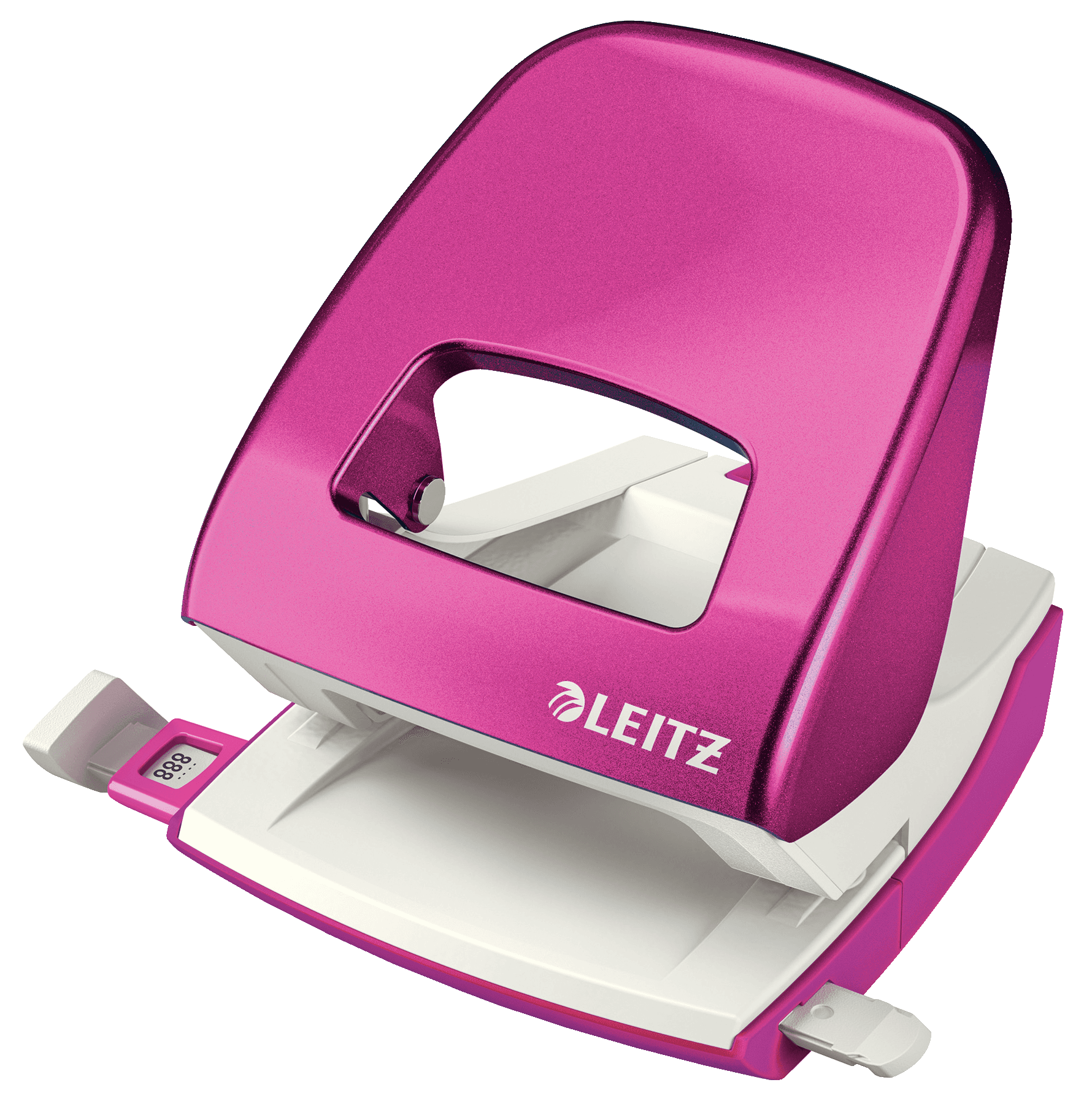 Perforator metalic LEITZ WOW 5008 NeXXt Series, 30 coli, roz