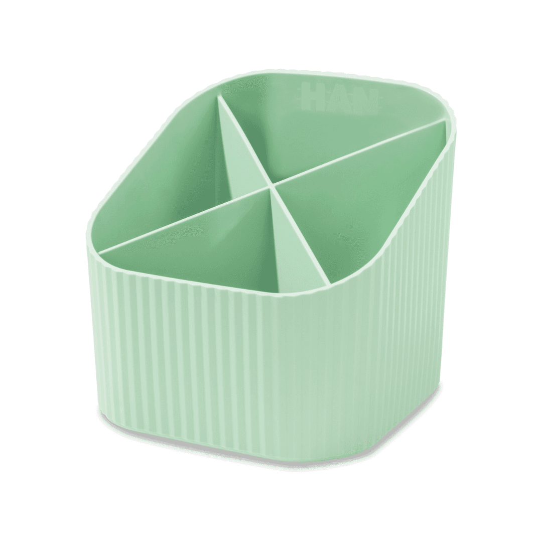 Suport pentru instrumente de scris HAN Re-Loop, PP reciclat - verde pastel