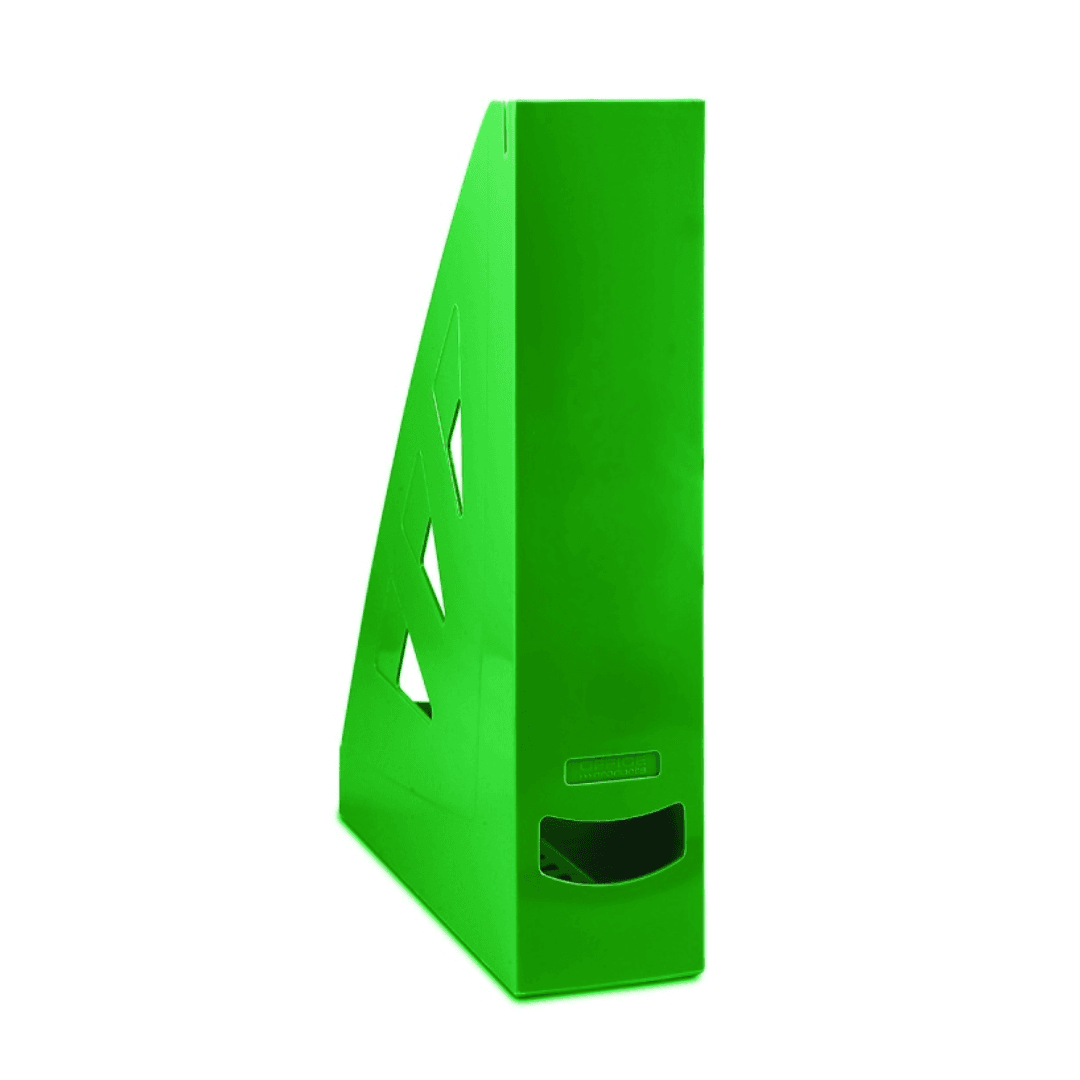 Suport vertical plastic pentru cataloage Office Products - verde