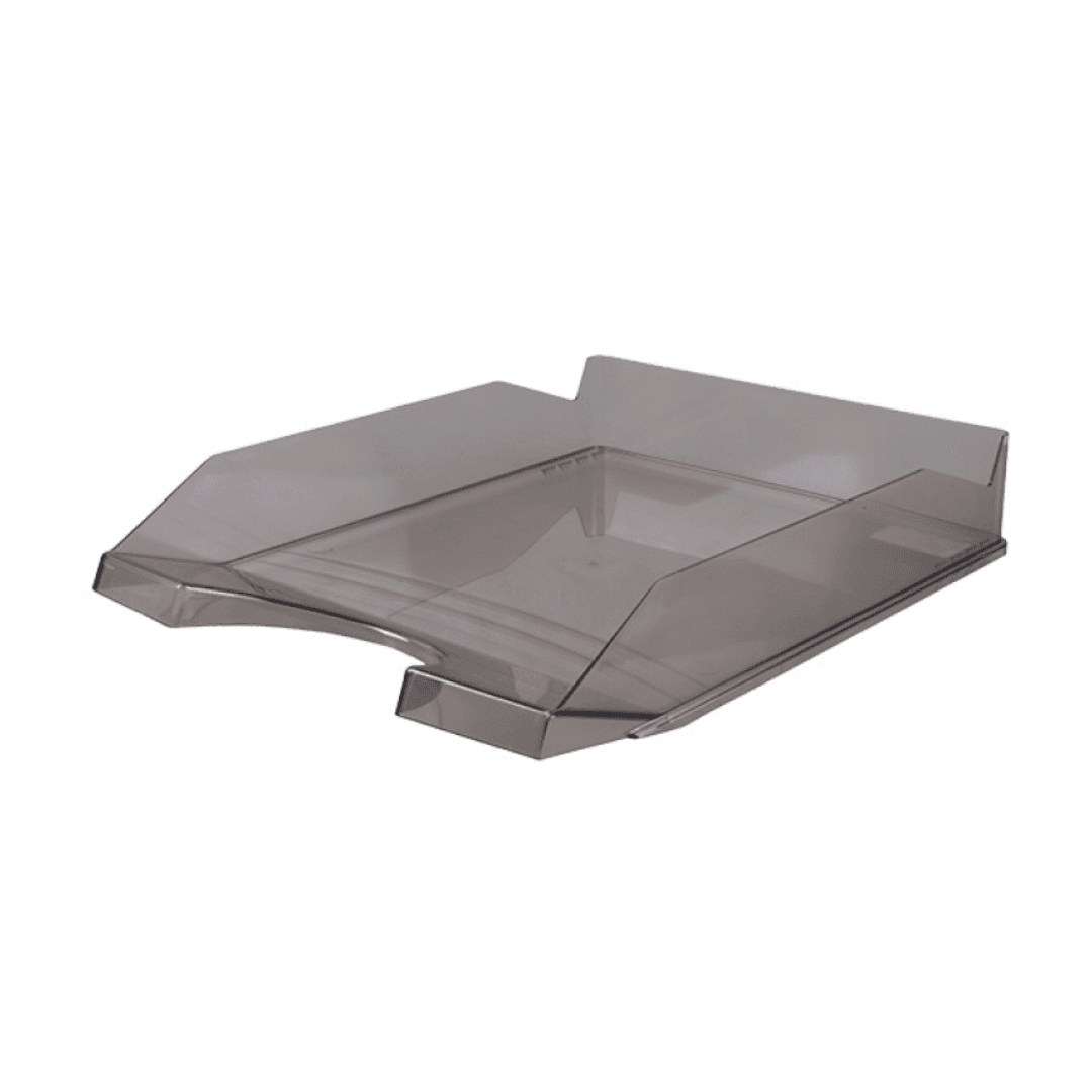 Tava documente Office Products - transparent fumuriu