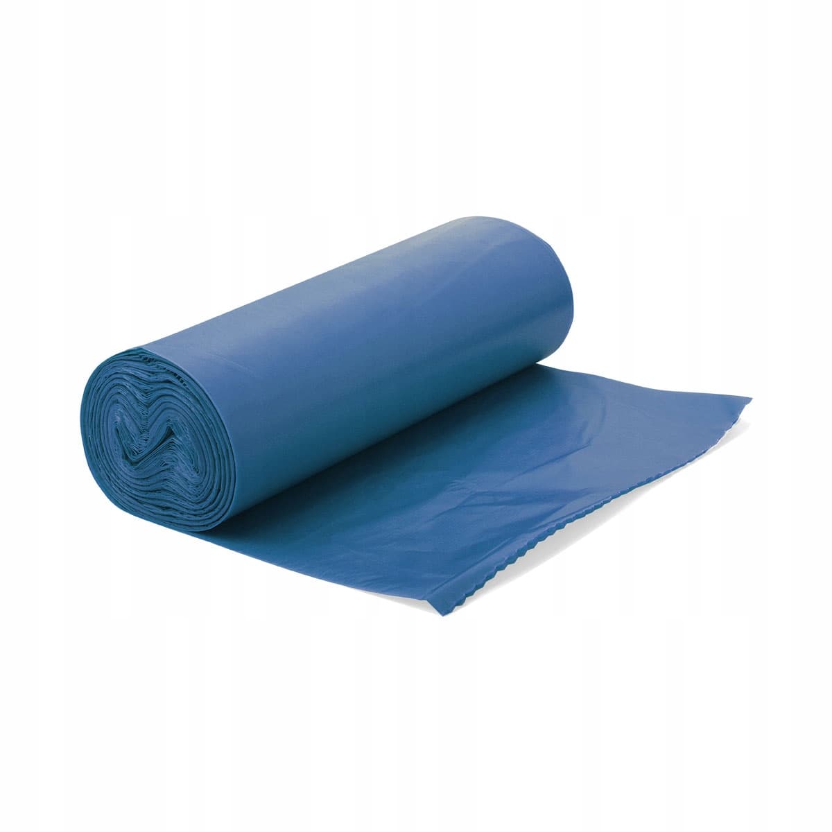 Saci menajeri super rezistenti LDPE, 240L, 95 x 140cm, 43 microni, 10buc/rola, Sipeko - albastri