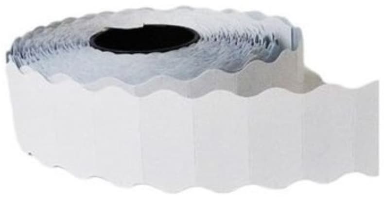 Etichete de pret, 22 x 12 mm, adeziv permanent, 1500buc/rola, TANEX, alb