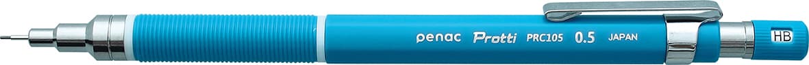 Creion mecanic profesional PENAC Protti PRC-105, 0.5mm, con metalic, varf retractabil, bleu