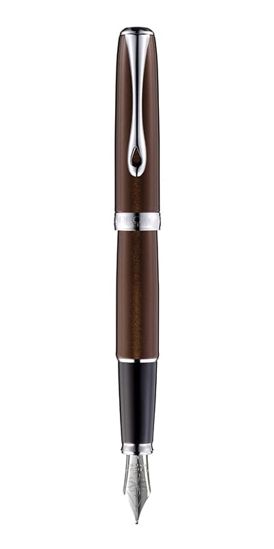 Stilou DIPLOMAT Excellence A2, cu penita M, din otel inoxidabil - Marrakesh Chrome