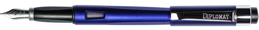 Stilou DIPLOMAT Magnum, cu penita B, din otel inoxidabil - indigo blue