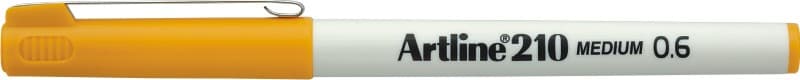 Liner ARTLINE 210, varf fetru 0.6mm - galben