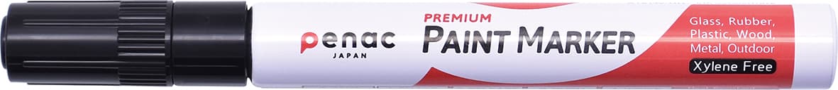 Marker cu vopsea PENAC, rezistent la temperaturi inalte, varf rotund, grosime scriere 2-4mm - negru