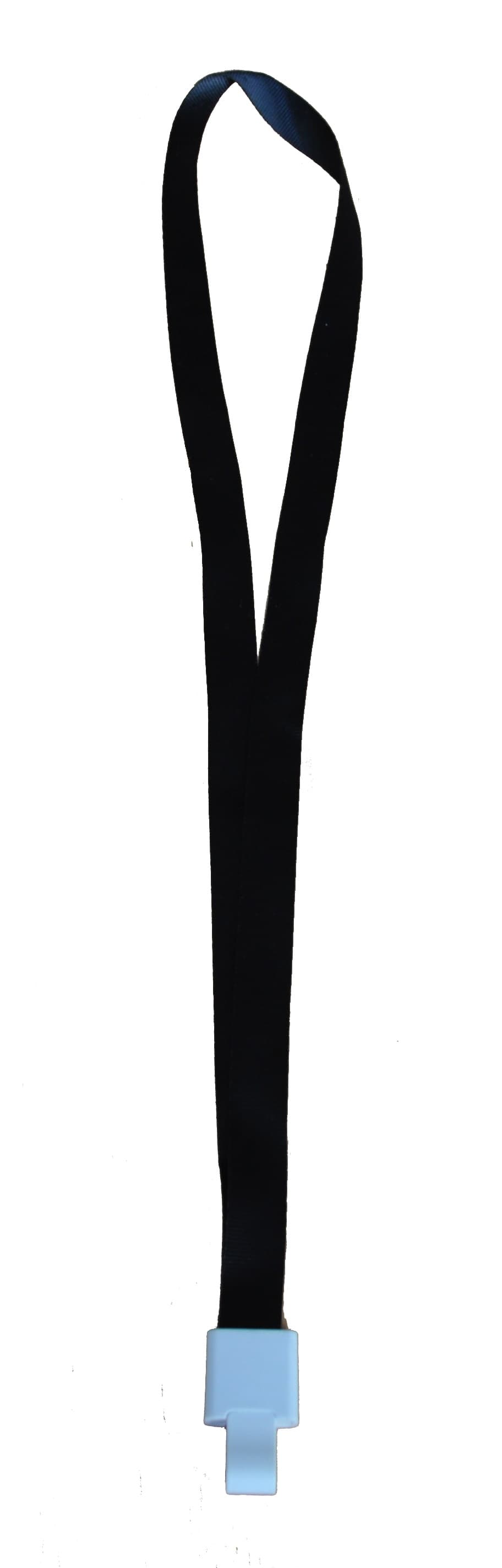 Snur textil, 15mm latime,sliding clip, KEJEA - negru
