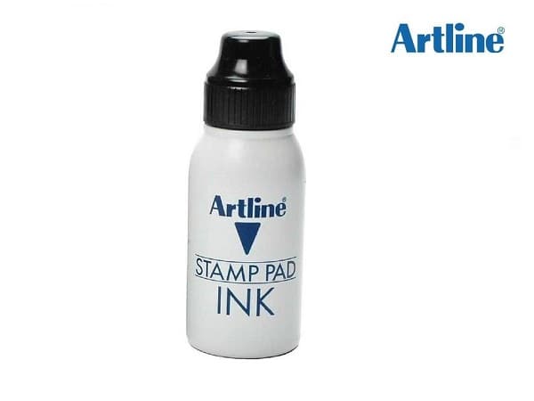 Tus ARTLINE, pentru stampile, 50ml - negru