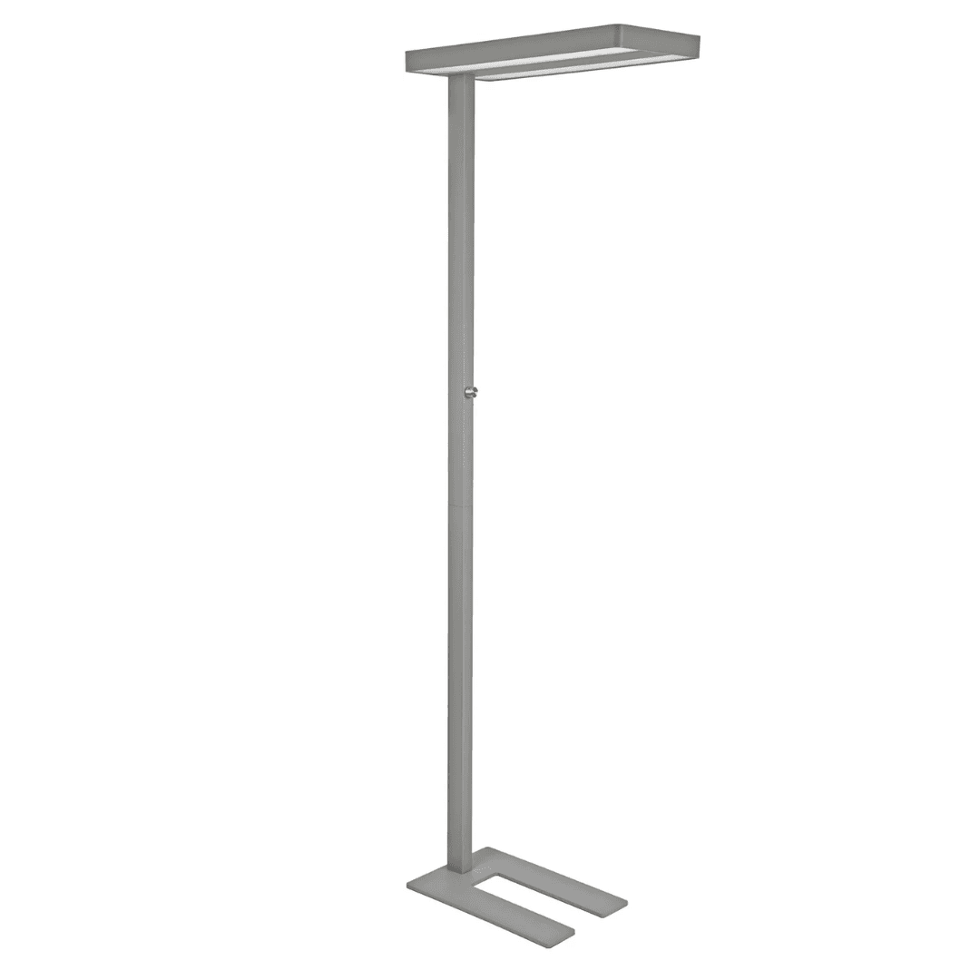 Lampa LED de podea, MAUL Javal - argintie
