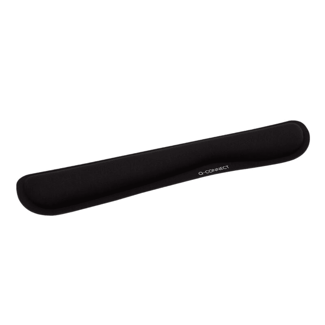 Suport ergonomic pentru incheietura mainii, pentru tastatura standard, 46x9x2cm, Q-Connect - negru