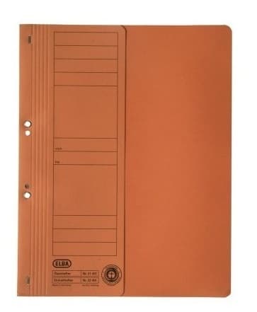 Dosar carton cu capse 1/2 ELBA Smart Line - orange
