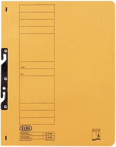 Dosar carton incopciat 1/1 ELBA Smart Line - orange