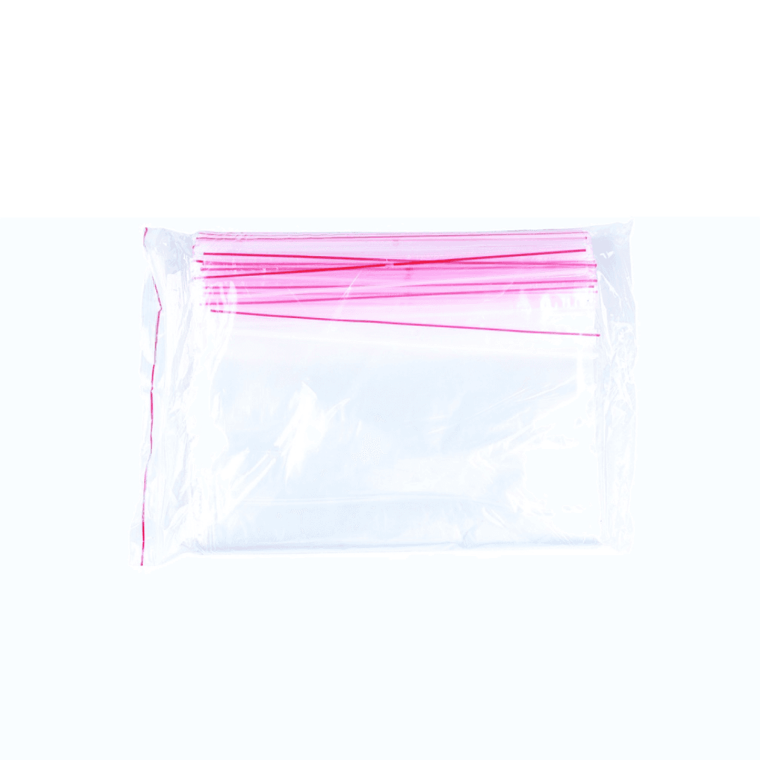 Pungi plastic cu fermoar pt sigilare, 250x350mm, 40microni, 100buc/set, Office Products-transparente
