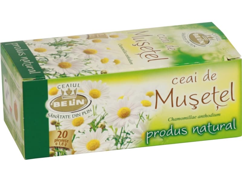 Ceai Belin musetel, 20 pliculete