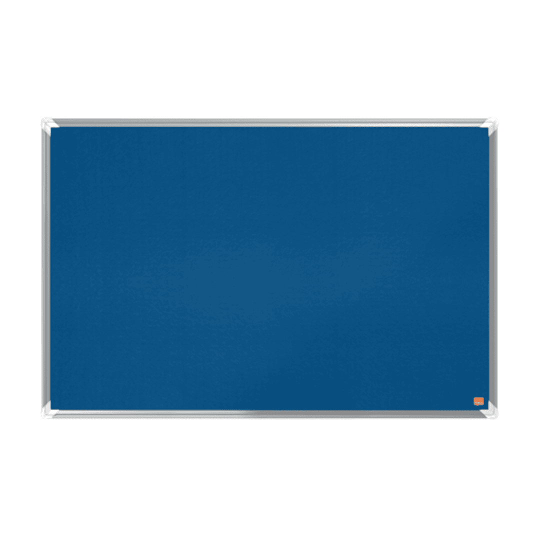 Panou NOBO Premium Plus, material textil, 90x60 cm, albastru