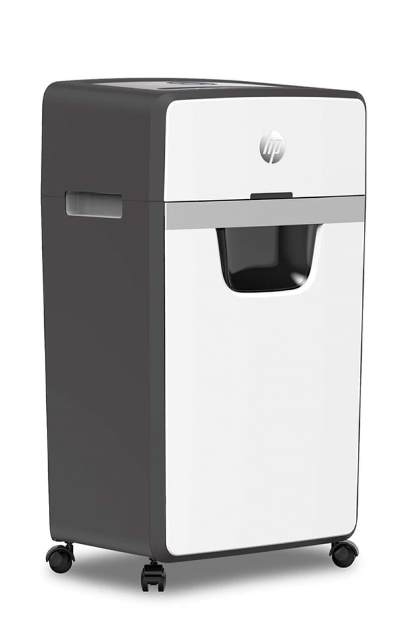 Distrugator de documente HP OneShred 16MC - 16 coli, micro cut (2 x 15mm), nivel securitate 5