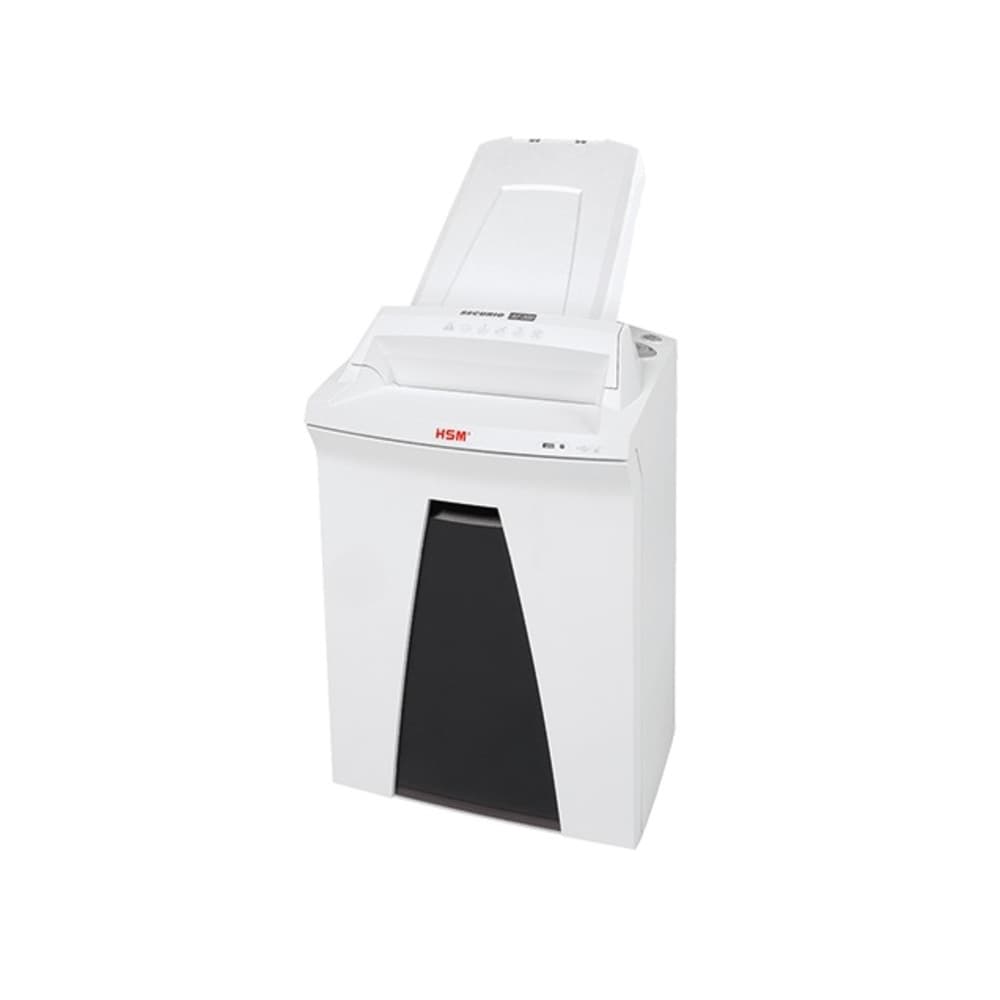 Distrugator documente automat HSM Securio AF300, 12-14 coli, cross cut (4.5 x 30mm), securitate 4
