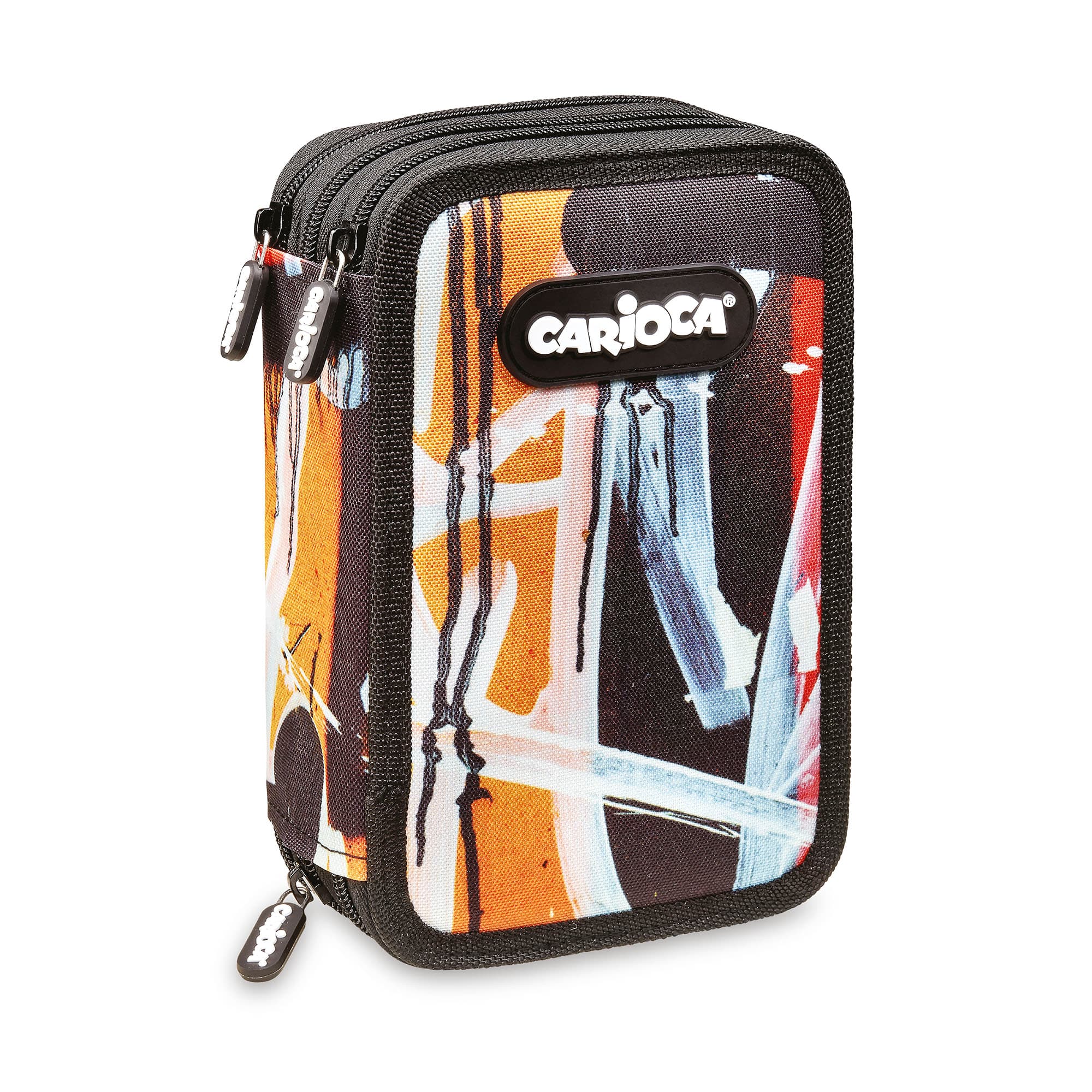 Penar echipat cu 3 compartimente Carioca Spray, negru