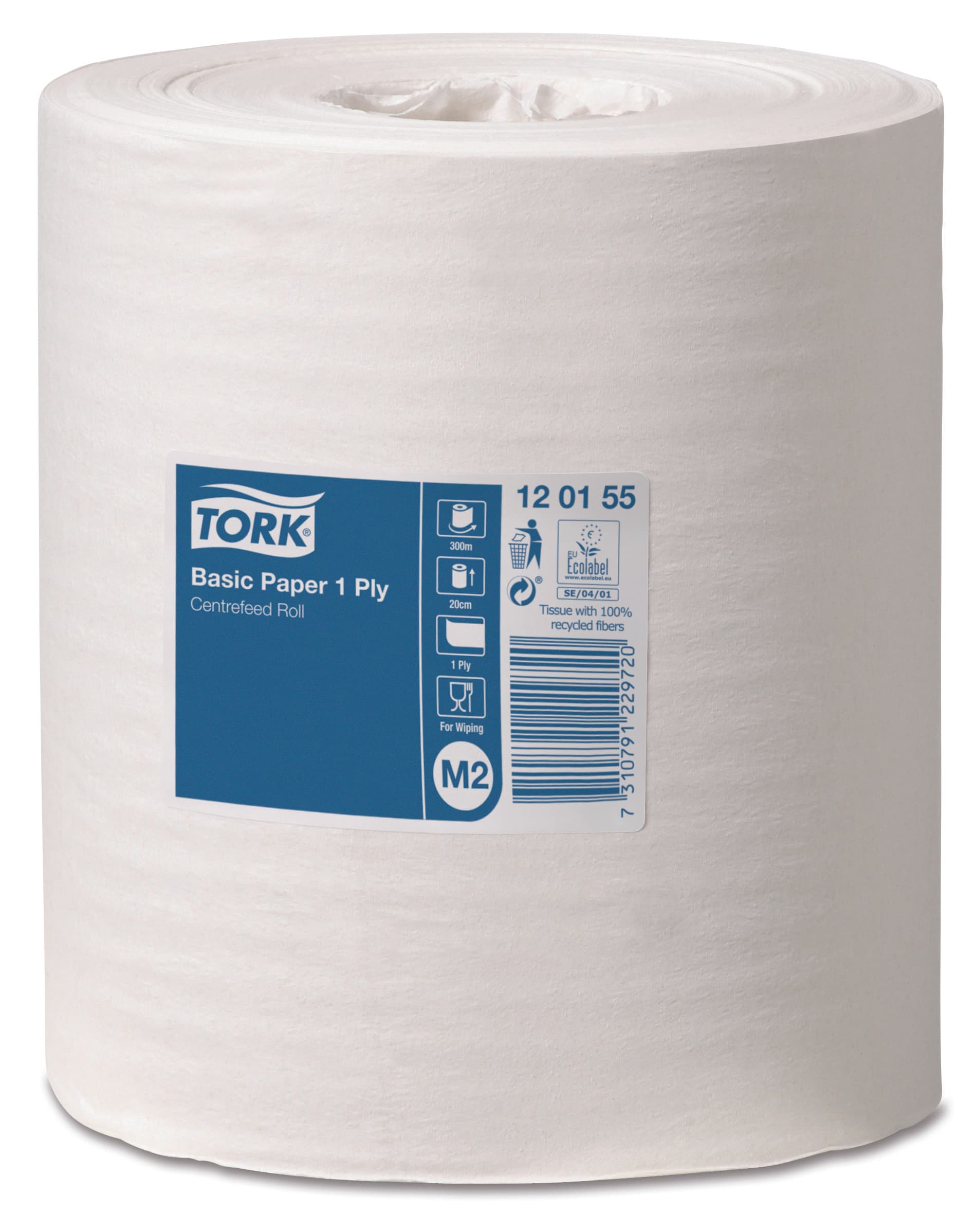Prosop TORK Jumbo, 1 strat, 20cm x 300m, 6 role/bax - alba