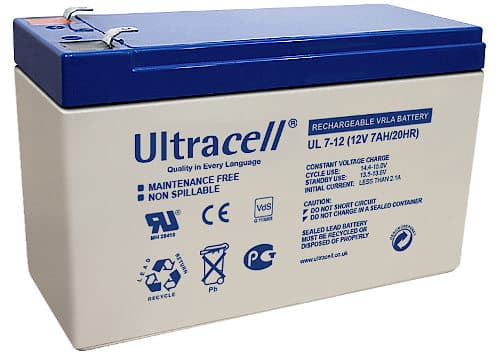 Acumulator Ultracell 12V / 7Ah (UL7-12)