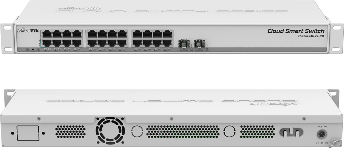 Switch MikroTik CSS326-24G-2S+RM