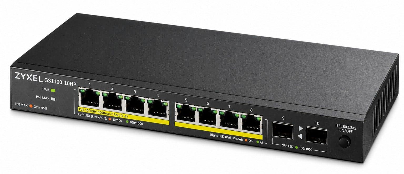 Switch Zyxel GS1100-10HP