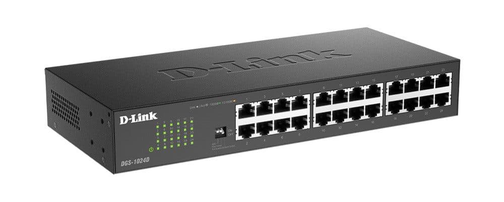 Switch D-Link 24 porturi (DGS-1024D)