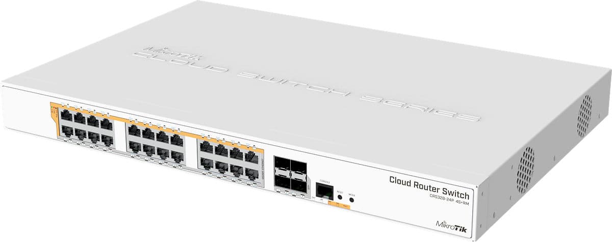 Switch MikroTik CRS328-24P-4S+RM