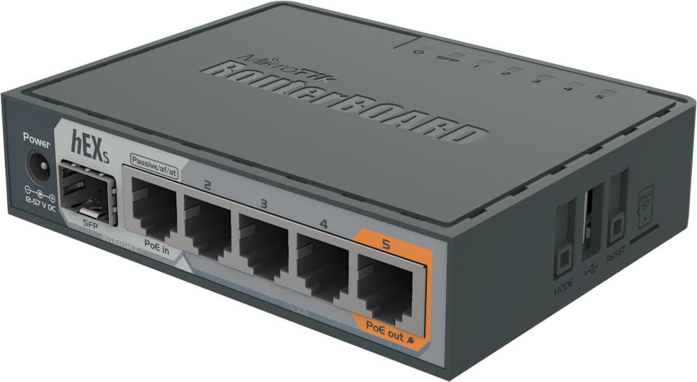 Router MikroTik hEX S (RB760iGS)
