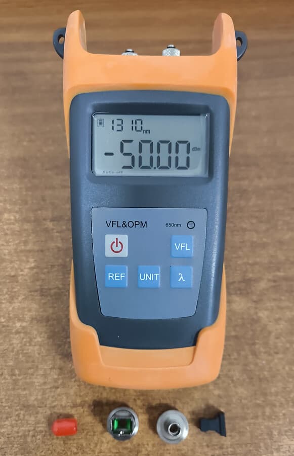 Powermetru optic cu VFL