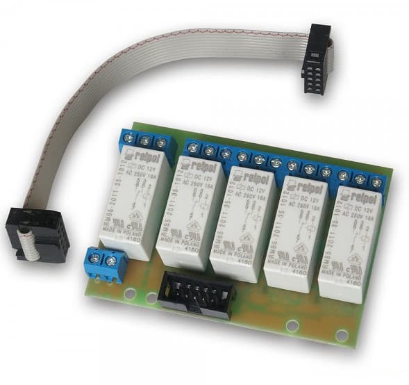 Relay board 5 x 16A