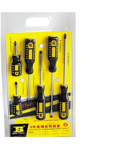 Set 6 șurubelnițe Bosi Tools (BS518906)