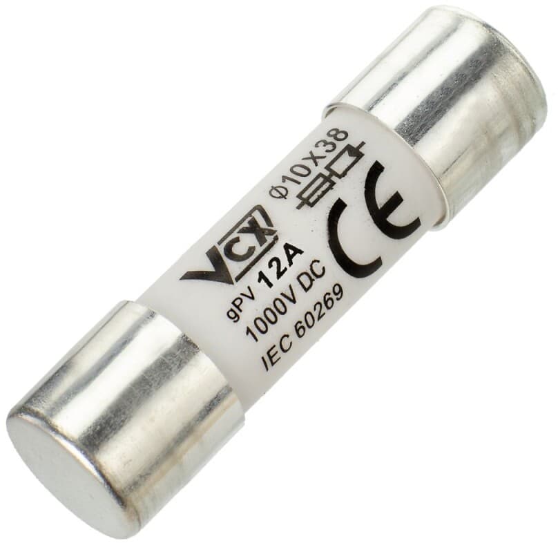 Siguranță fuzibilă DC VCX 12A/1000V
