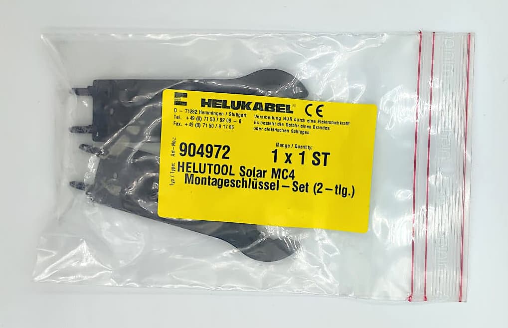 Set chei HELUTOOL Solar MC4