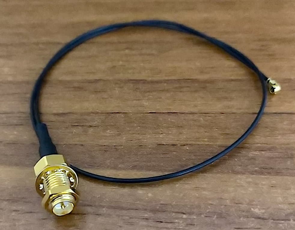 Pigtail U.FL/RSMA Female, 35 cm