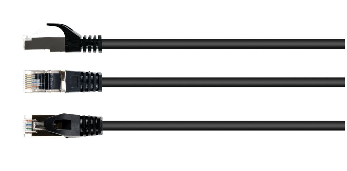 Patchcord Gembird S/FTP Cat6A, negru, 20 m