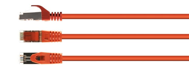 Patchcord Gembird S/FTP Cat6A, portocaliu, 20 m